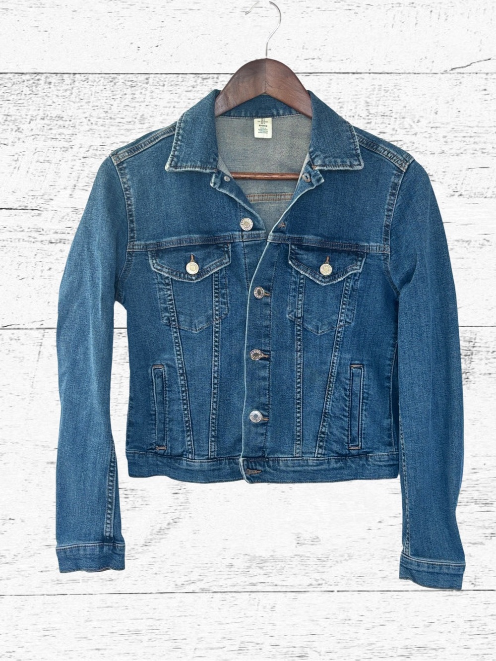 &Denim Blue Denim Trucker Jacket